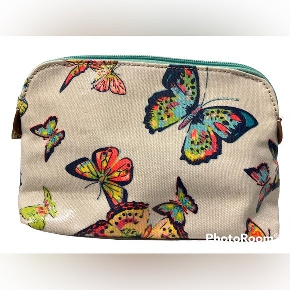 [ Brand New-without tags ] **RARE** Butterfly Cosmetic Bag - Picture 2 of 5